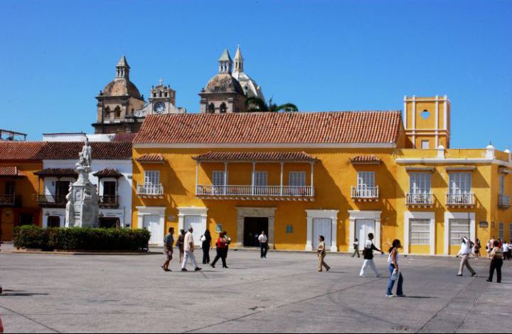 Plaza de la Aduana. Cartagena.
