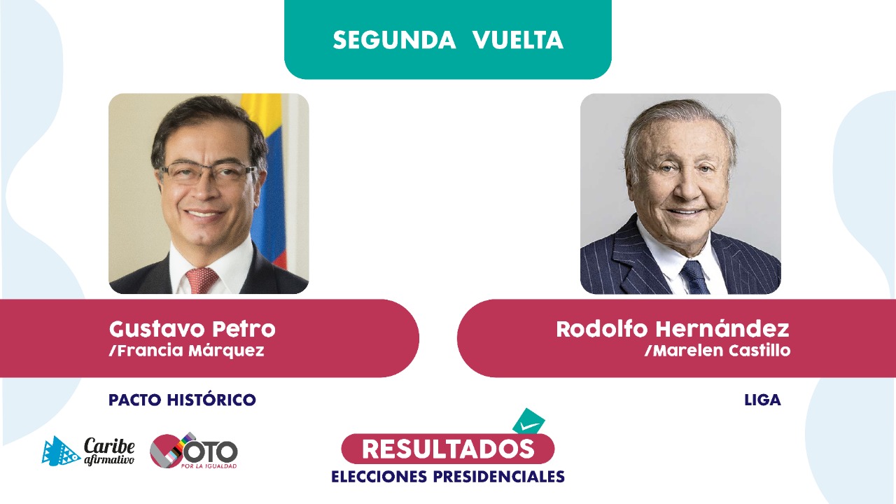 Gustavo Petro y Rodolfo Hernández, los candidatos presidenciales que se  enfrentarán en la segunda vuelta: ¿Qué pasará con los derechos de las  personas LGBTIQ+ en Colombia? - Corporación Caribe Afirmativo