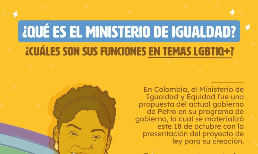 Creación del Ministerio de la Igualdad