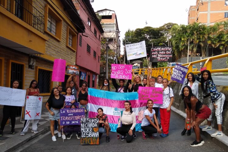 Marcha de mujeres trans