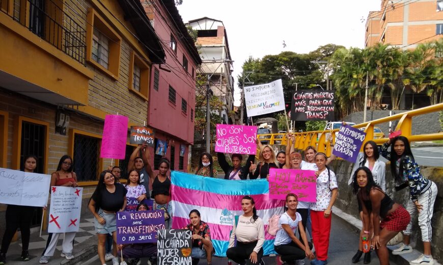 Marcha de mujeres trans