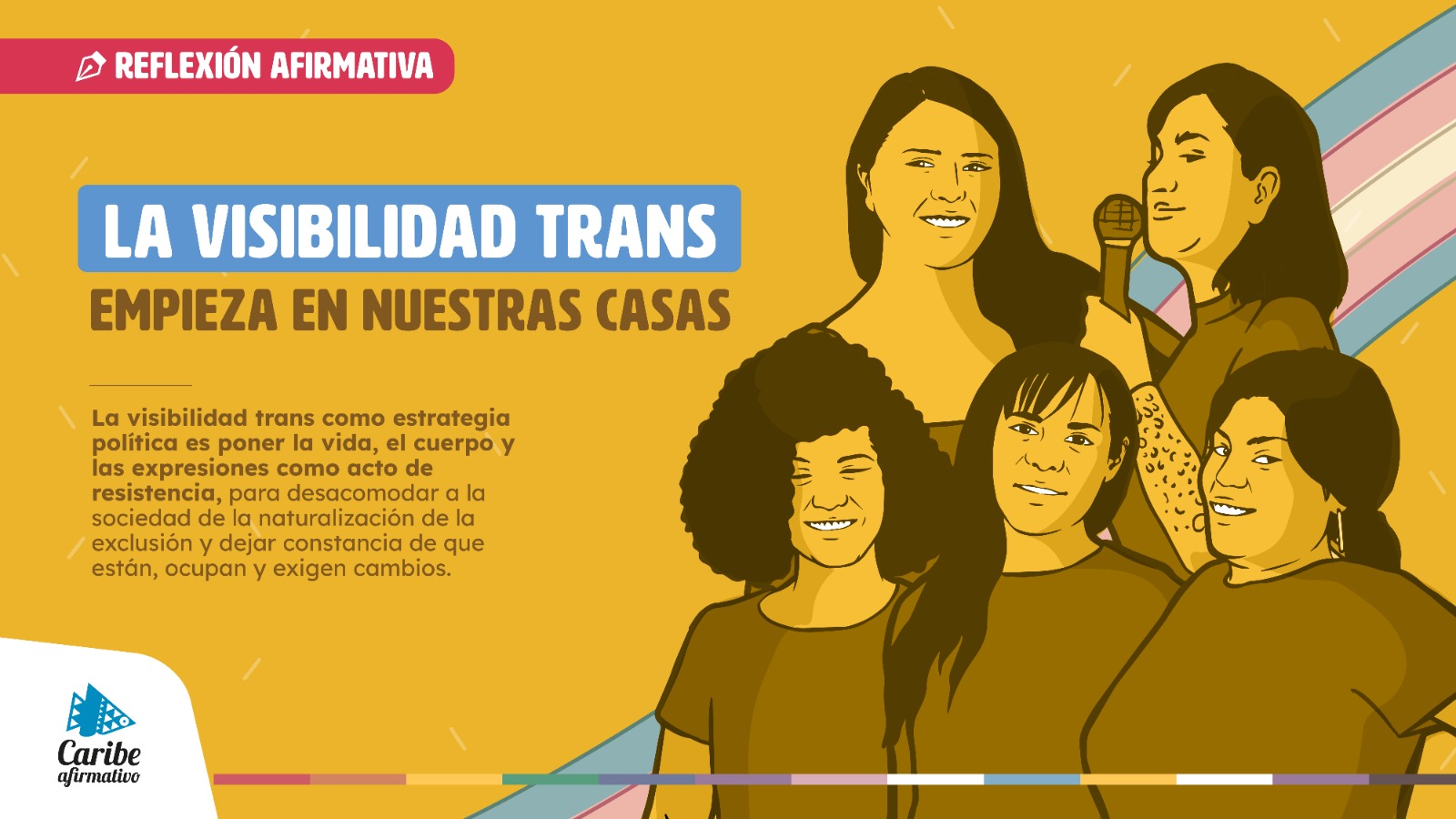 La visibilidad trans empieza en nuestras casas - Corporación Caribe  Afirmativo